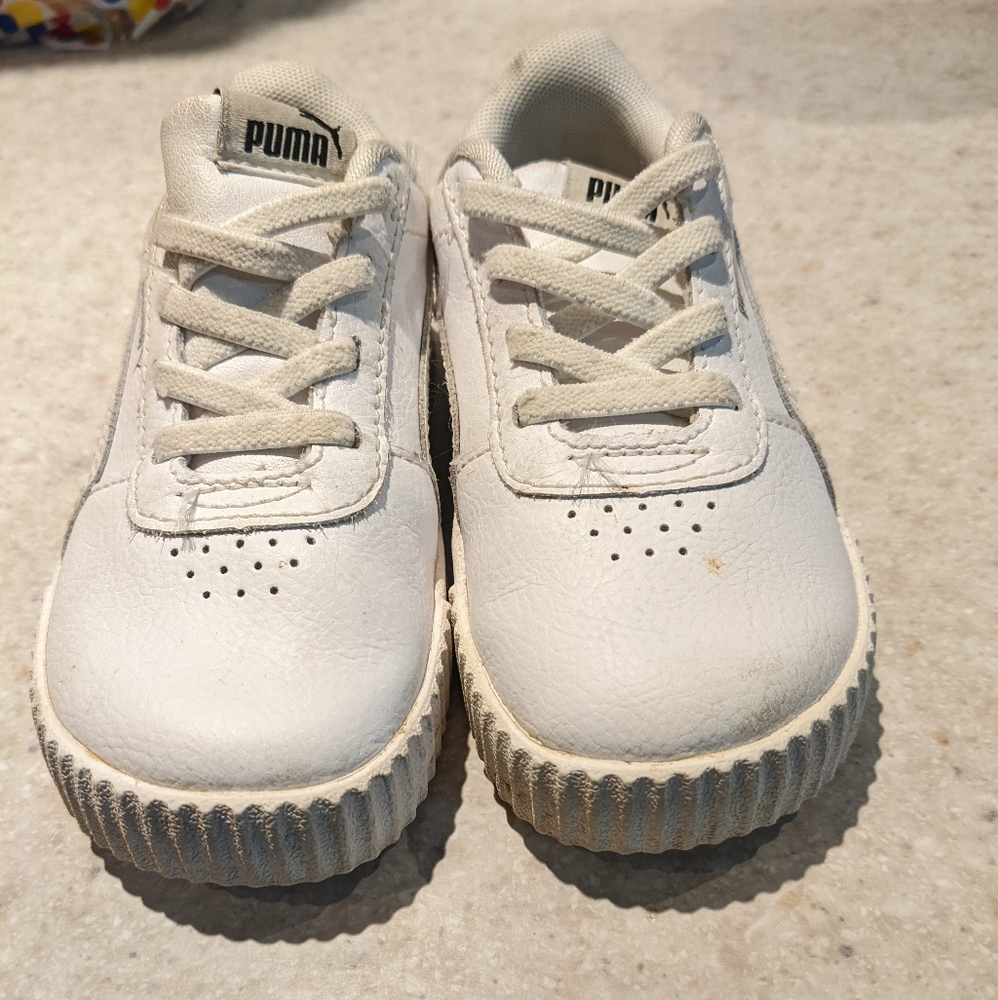 Toddler boys puma sneakers- size 8
